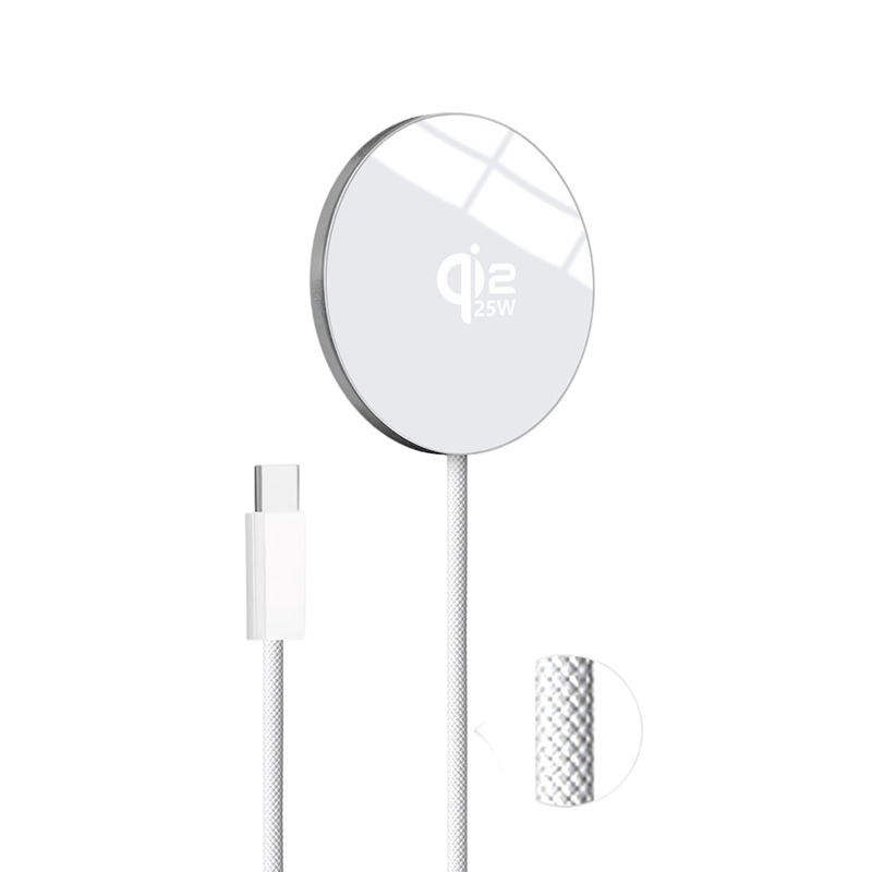 Magnetic Wireless Charger 25W Qi2 for Magsafe Charger for iPhone 17/16/15/14/13/12Pro Max, Air pods 4-2Pro, Samsung Galaxy, Google Pixel