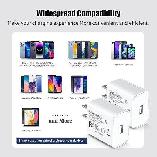 5V2A USB-A Wall Charger Plug,UL/CE/FCC Certified