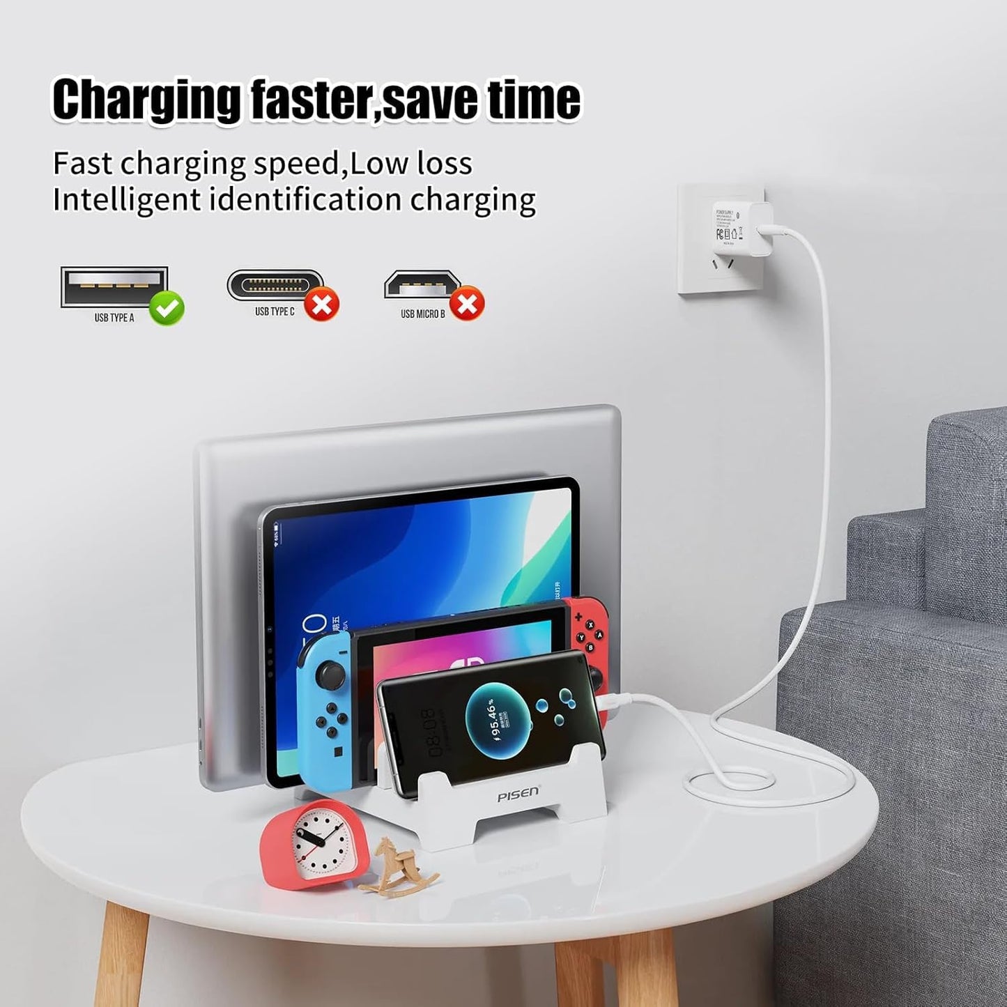 5V2A USB-A Wall Charger Plug,UL/CE/FCC Certified