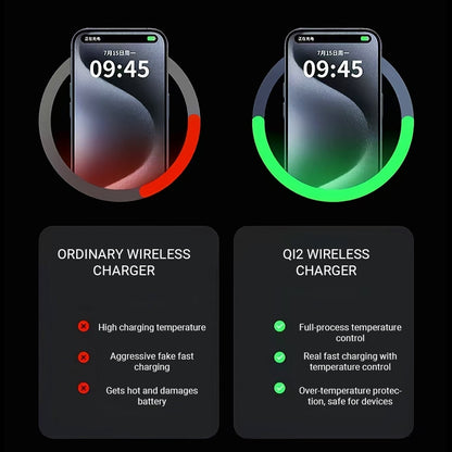 3 in 1 Magnetic Wireless Charger 15W Foldable Charging Station for iPhone Apple Watch AirPods