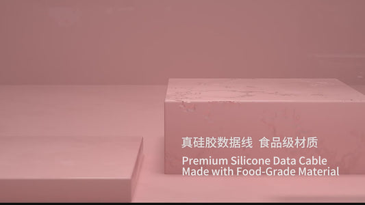 Type C to Type C Fast Charging Data Cable Liquid Soft Silicone 60W 6A Cord